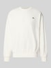 Lacoste bluza o kroju regular fit z mieszanki bawełny Złamany biały