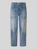 OPUS PANTS Mom fit jeans in used-look, model 'Melly breeze' Blauw