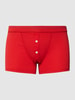 Schiesser Boxershort met siernaden, model 'REVIVAL' Rood