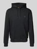 BOSS Orange Hoodie mit Label-Detail Modell 'Wetalk' Black