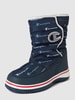 CHAMPION Boots met all-over logo, model 'FLAKEY' Marineblauw