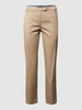 Marc O'Polo Cropped Chino mit Stretch-Anteil  Beige