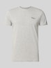 Pepe Jeans Slim Fit T-Shirt aus Baumwoll-Mix Modell 'ORIGINAL BASIC 3' Mittelgrau