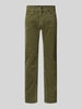 Pierre Cardin Regular Fit Cordhose mit Eingrifftaschen Modell 'Laval' Oliv