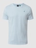 G-Star Raw Regular Fit T-Shirt aus reiner Baumwolle Hellblau Melange