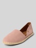 Verbenas Espadrilles aus Leder Modell 'CARMEN SERRAJE' Hellrosa
