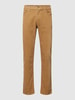 Christian Berg Men Ribcordbroek met stretch Beige