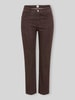 Brax Straight Fit Jeans aus reiner Baumwolle Modell 'STYLE.MAY S' Dunkelbraun