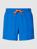 Gant Badehose mit Label-Stitching Royalblau