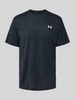 Under Armour Regular Fit T-Shirt mit Logo-Print Modell 'Tech' Black