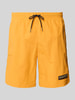 Napapijri Badehose mit seitlichen Eingrifftaschen Modell 'IAATO' Orange