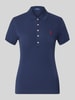 Polo Ralph Lauren Slim Fit Poloshirt aus Baumwoll-Mix Marine