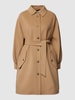 Weekend Max Mara Lange jas met ballonmouwen, model 'FARISEO' Camel