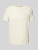 PUMA PERFORMANCE T-Shirt mit Label-Print Offwhite