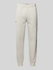 Superdry Sweatpants met labelstitching Lichtgrijs