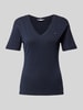 Tommy Hilfiger Slim Fit T-Shirt mit Logo-Stitching Modell 'CODY' Bleu