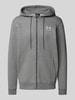 Under Armour Sweatjacke mit Label-Stitching Dunkelgrau