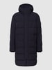 JOOP! Collection Mantel mit Label-Detail Modell 'Winsten' Marineblau