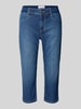 Angels Capri-jeans van denim met omslag, model 'Ana' Blauw