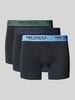 MCNEAL Boxershorts mit elastischem Logo-Bund im 3er-Pack Schilf