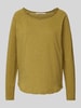 Smith and Soul Longsleeve met ronde hals Olijfgroen