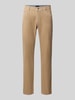 Christian Berg Men Cordhose aus Baumwoll-Mix im 5-Pocket-Design Beige