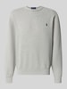 Polo Ralph Lauren Regular Fit Sweatshirt aus Baumwoll-Mix Hellgrau Melange