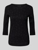 Christian Berg Woman Longsleeve mit 3/4-Ärmel Black