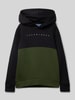 Jack & Jones Hoodie met labelprint, model 'STAR' Zwart