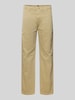 Tommy Jeans Stoffen broek met Franse steekzakken Beige