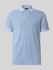 BOSS Orange Regular Fit Poloshirt aus reiner Baumwolle Modell 'PRIME' Hellblau