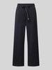 Soyaconcept Sweatpants met elastische band, model ‘Banu’ Zwart