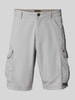 Napapijri Loose Fit Cargoshorts mit Logo-Stitching Modell 'NOTO 2.0' Stein