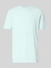 s.Oliver RED LABEL Regular Fit T-Shirt aus Baumwoll-Mix Tuerkis
