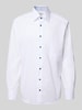 ETERNA Comfort Fit Businesshemd mit Knopfleiste Weiss