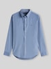 Tommy Hilfiger Regular Fit Freizeithemd aus reiner Baumwolle Hellblau
