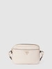 Guess Umhängetasche mit Label-Details Modell 'MERIDIAN' Stein