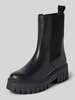 Marc O'Polo Chelseas aus echtem Leder mit Label-Prägung Modell 'Vala 5' Black