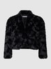 Christian Berg Cocktail Cocktailjacke aus Teddyfell Black