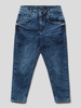 Blue Effect Jeans mit Label-Patch Modell 'Nos' Dunkelblau
