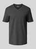 s.Oliver RED LABEL Regular Fit T-Shirt aus reiner Baumwolle Anthrazit