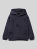 Mayoral Hoodie mit Label-Stitchings Marine