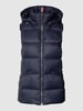 Tommy Hilfiger Bodywarmer met capuchon, model 'FEMININE' Marineblauw