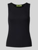 TheJoggConcept Tanktop in Ripp-Optik Modell 'TONDA' Black