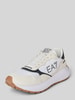 EA7 Emporio Armani Sneakers met contrastgarnering, model 'WADER' Wit