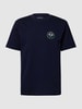 MCNEAL T-Shirt mit Motiv-Prints Marineblau