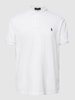 Polo Ralph Lauren Poloshirt mit Label-Stitching Weiß