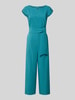 Betty Barclay Regular fit jumpsuit met strikceintuur Petrol