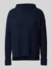 Selected Femme Gebreide pullover met turtleneck, model 'SELMA' Donkerblauw