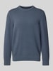 Marc O'Polo Regular Fit Pullover aus reiner Baumwolle  Blau